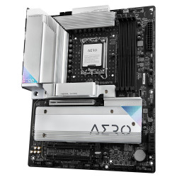 GIGABYTE Z790 AERO G Carte mère - Prend en charge les processeurs Intel Core 14e génération, jusqu'à 7600MHz DDR5 (OC), 1xPCIe
