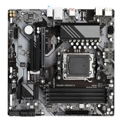 GIGABYTE A620M GAMING X Carte Mère - Prend en charge les processeurs AMD Ryzen 8000, VRM numérique 8+2+1 phases, jusqu'à