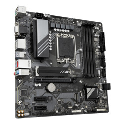 GIGABYTE B760M DS3H Carte Mère - Compatible avec les processeurs Intel Core 14e génération, VRM numérique 6+2+1 phases, jusqu'à