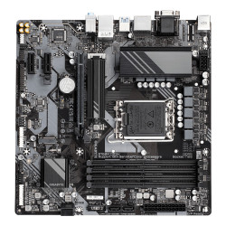 GIGABYTE B760M DS3H Carte Mère - Compatible avec les processeurs Intel Core 14e génération, VRM numérique 6+2+1 phases, jusqu'à