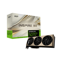 MSI GEFORCE RTX 5070 TI 16G INSPIRE 3X OC Grafikkarte NVIDIA 16 GB GDDR7