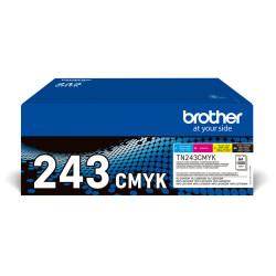 Brother TN-243CMYK Tonerkassett 1 styck Original Svart, Cyan, Magenta, Gul