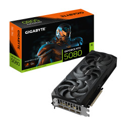 GIGABYTE GeForce RTX 5080 WINDFORCE OC SFF 16G Grafikkarte - 16 GB GDDR7, 256 Bit, PCI-E 5.0, 2670MHz Kernfrequenz, 3 x DP