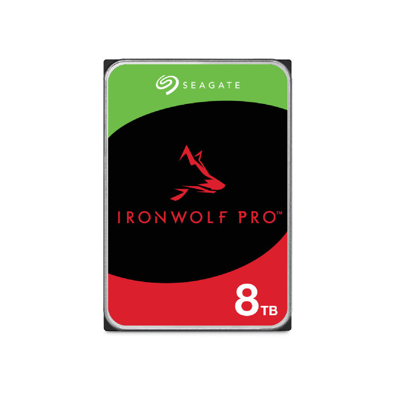 Seagate IronWolf Pro ST8000NT001 disque dur 8 To 7200 tr min 256 Mo 3.5" Série ATA III