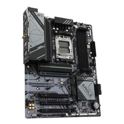 GIGABYTE B650 EAGLE AX Carte mère - AMD Ryzen série 9000, VRM 12+2+2 phases, jusqu'à 7600 MHz DDR5 (OC), 1xPCIe 5.0 + 2xPCIe