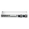 QNAP TS-464U-RP NAS Rack (1 U) Intel® Celeron® N5095 8 Go DDR4 0 To QNAP Turbo System Aluminium, Noir