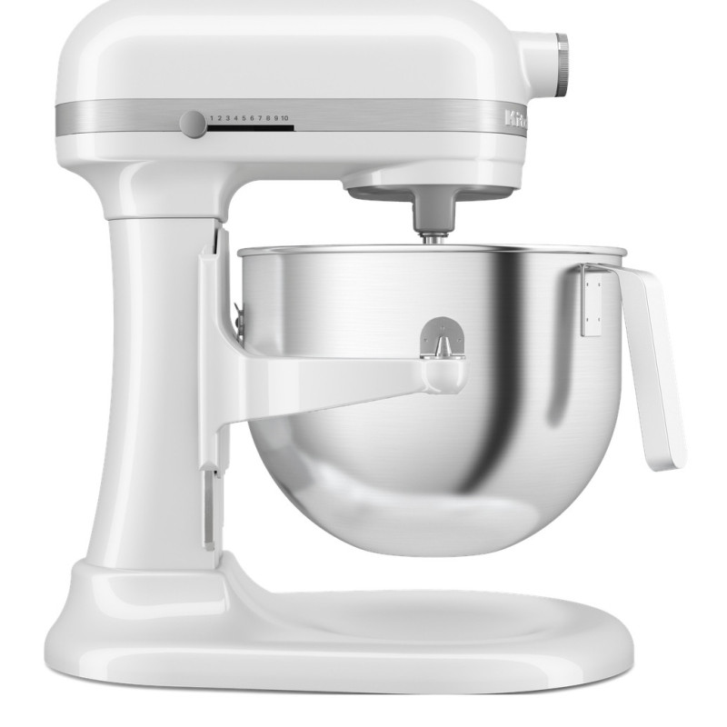 KitchenAid 5KSM70JPXEWH mixeur Robot mixer 375 W Gris, Acier inoxydable, Blanc