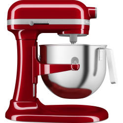KitchenAid 5KSM70JPXEER mixeur Robot mixer 375 W Rouge, Acier inoxydable