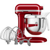 KitchenAid 5KSM70JPXEER mixeur Robot mixer 375 W Rouge, Acier inoxydable