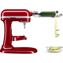 KitchenAid 5KSM70JPXEER mixeur Robot mixer 375 W Rouge, Acier inoxydable