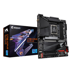 GIGABYTE Z790 AORUS ELITE AX Carte Mère - Prend en charge les processeurs Intel Core 14e génération, 16*+2+1 Phases VRM