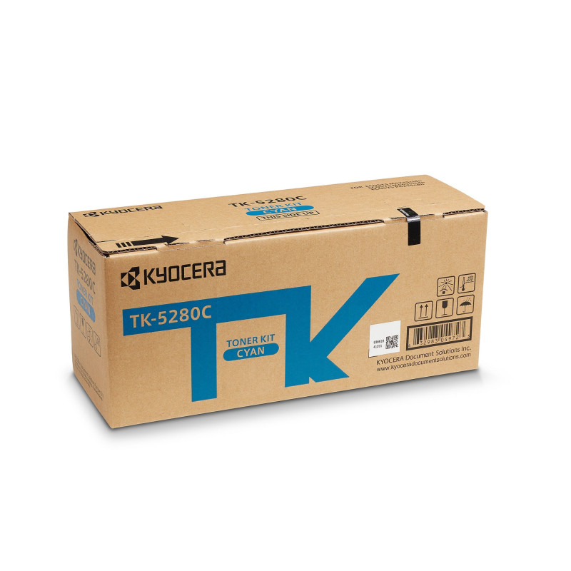 KYOCERA TK-5280C Cartouche de toner 1 pièce(s) Original Cyan KYOCERA TK-5280C Cartouche de toner 1 pièce(s) Original Cyan