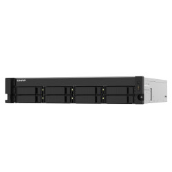 QNAP TS-832PXU NAS Rack (2 U) Annapurna Labs AL324 4 Go DDR4 0 To QNAP Turbo System Aluminium, Noir