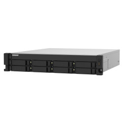 QNAP TS-832PXU NAS Rack (2 U) Annapurna Labs AL324 4 Go DDR4 0 To QNAP Turbo System Aluminium, Noir