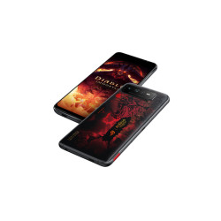 ASUS ROG Phone 6 Diablo Immortal Edition 17,2 cm (6.78") Doppia SIM Android 12 5G USB tipo-C 16 GB 512 GB 6000 mAh Nero, Rosso