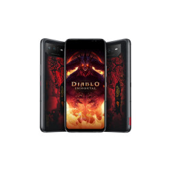 ASUS ROG Phone 6 Diablo Immortal Edition 17,2 cm (6.78") Doppia SIM Android 12 5G USB tipo-C 16 GB 512 GB 6000 mAh Nero, Rosso