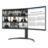 LG 34WR55QK-B Computerbildschirm 86,4 cm (34") 3440 x 1440 Pixel Wide Quad HD Schwarz