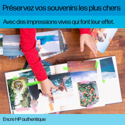 HP 62XL cartouche d'encre trois couleurs grande capacité authentique