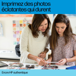 HP 62XL cartouche d'encre trois couleurs grande capacité authentique