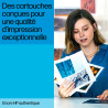 HP 62XL cartouche d'encre trois couleurs grande capacité authentique