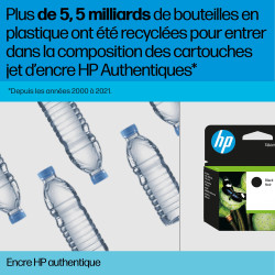 HP 62XL cartouche d'encre trois couleurs grande capacité authentique