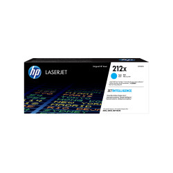 HP Toner LaserJet cyan grande capacité authentique 212X