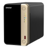 QNAP TS-264 NAS Tower Intel® Celeron® N5095 8 Go 0 To QNAP QTS Noir, Or