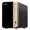 QNAP TS-264 NAS Tower Intel® Celeron® N5095 8 Go 0 To QNAP QTS Noir, Or