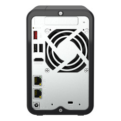 QNAP TS-264 NAS Tower Intel® Celeron® N5095 8 Go 0 To QNAP QTS Noir, Or