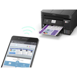 Epson EcoTank ET-3850 A4 multifunctionele Wi-Fi-printer met inkttank, inclusief tot 3 jaar inkt