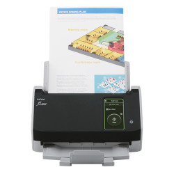 Ricoh fi-8040 Numériseur chargeur automatique de documents (adf) + chargeur manuel 600 x 600 DPI A4 Noir, Gris