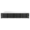 QNAP TS-1264U-RP NAS Rack (2 U) Intel® Celeron® 8 Go DDR4 0 To QNAP QTS Aluminium, Noir