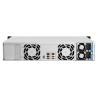QNAP TS-1264U-RP NAS Rack (2 U) Intel® Celeron® 8 Go DDR4 0 To QNAP QTS Aluminium, Noir