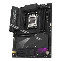 GIGABYTE X870 AORUS ELITE WIFI7 Carte Mère - Prend en charge les processeurs AMD Ryzen 9000, 16+2+2 phases VRM, jusqu'à 8000MHz