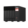 QNAP TS-473A NAS Tower Ryzen Embedded V1500B 8 Go DDR4 0 To QNAP Turbo System Noir