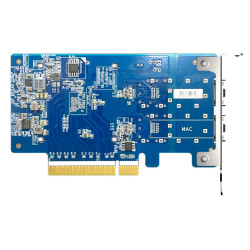 QNAP QXG-25G2SF-CX6 carte réseau Interne Fibre 25000 Mbit s