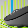 Logitech Mouse M650 SIGNATURE WL (RIGHT) BOLT graphite BT für kleine und mittelgroße Hände (17,5 - 19,0 cm)