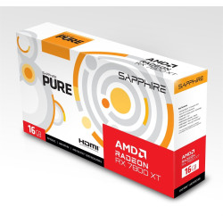 Sapphire VGA 16GB RX7800XT PURE GAMING 2xHDMI/2xDP PURE AMD RADEON RX 7800 XT GAMING 16GB GDDR6