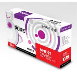 Sapphire VGA 12GB RX7700XT PURE GAMING 2xHDMI/2xDP PURE AMD RADEON RX 7700 XT GAMING 12GB GDDR6