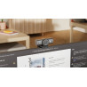 Logitech Webcam MX BRIO 705 for Business 4K silver/black AI image enhancement, RightSight, RightLight