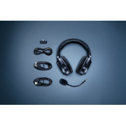 Razer Headset Barracuda X WL Gaming (2022) black BT für PC, Konsolen, mobile Geräte, ohrumschließend