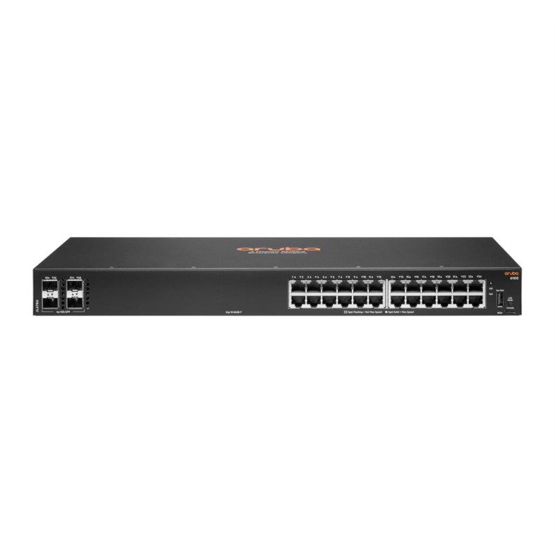 HPE Aruba Switch CX 6100 24G 4SFP+ 24xGBit/4xSFP+ JL678A