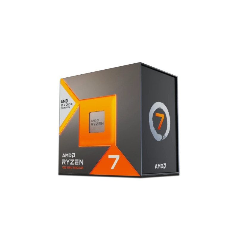 CPU AMD RYZEN 7 7800X3D / AM5 / WOF AMD Ryzen 7 7800X3D (8/16x 4,2 GHz)AM5 104MB 120W