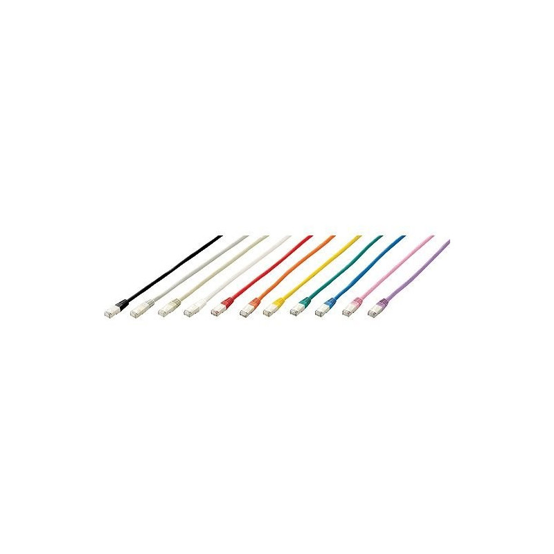 Kabel LAN S/FTP (Patchkabel) CAT6 1m white