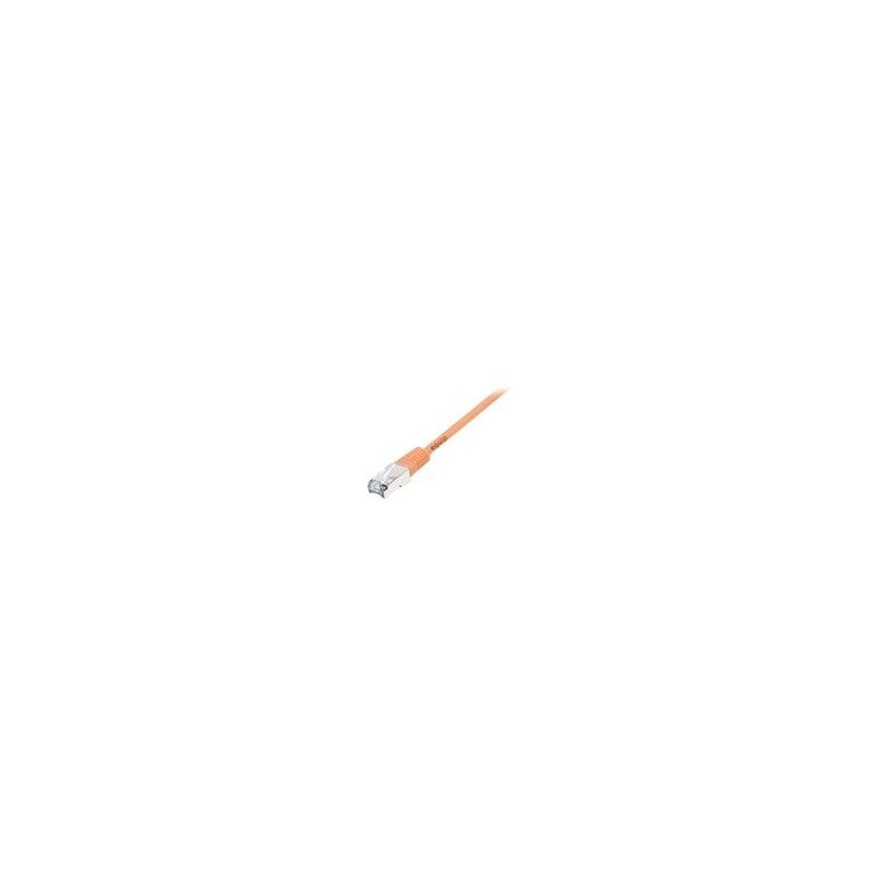 Kabel LAN S/FTP (Patchkabel) CAT6 0.5m orange
