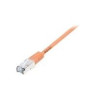 Kabel LAN S/FTP (Patchkabel) CAT6 0.5m orange