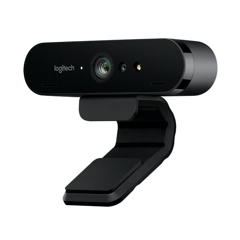 Logitech Webcam BRIO 4K, Ultra HD, Windows Hello 4096x2160, Audio, USB, Externe Abdeckblende