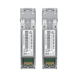 Ubiquiti SFP+ UACC-OM-SM-10G-S-2 Single-Mode Fiber LC-Simplex (2er-Pack) UF-SM-10G-S: SFP+, 10 Gbps