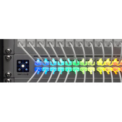 Ubiquiti Patch-Kabel 24-Pack 0.15m CAT6 UACC-CABLE-PATCH-EL-0.15M-W-24 24-Pack 0.15m UniFi Etherlighting Patch Cable