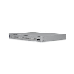 Ubiquiti Switch UniFi 16xRJ45 GBit/8xRJ45 2.5G/2xSFP+ Managed Max 19" Rack-Mountable, 1,3" Touchscreen